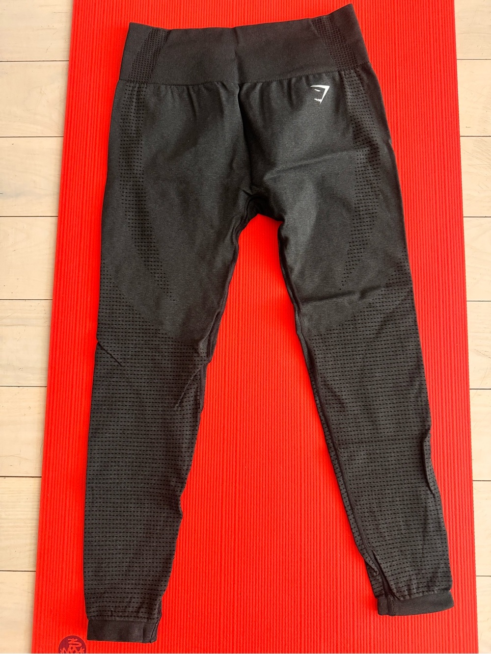 Gymshark Black Men’s Joggers with Subtle Logo
